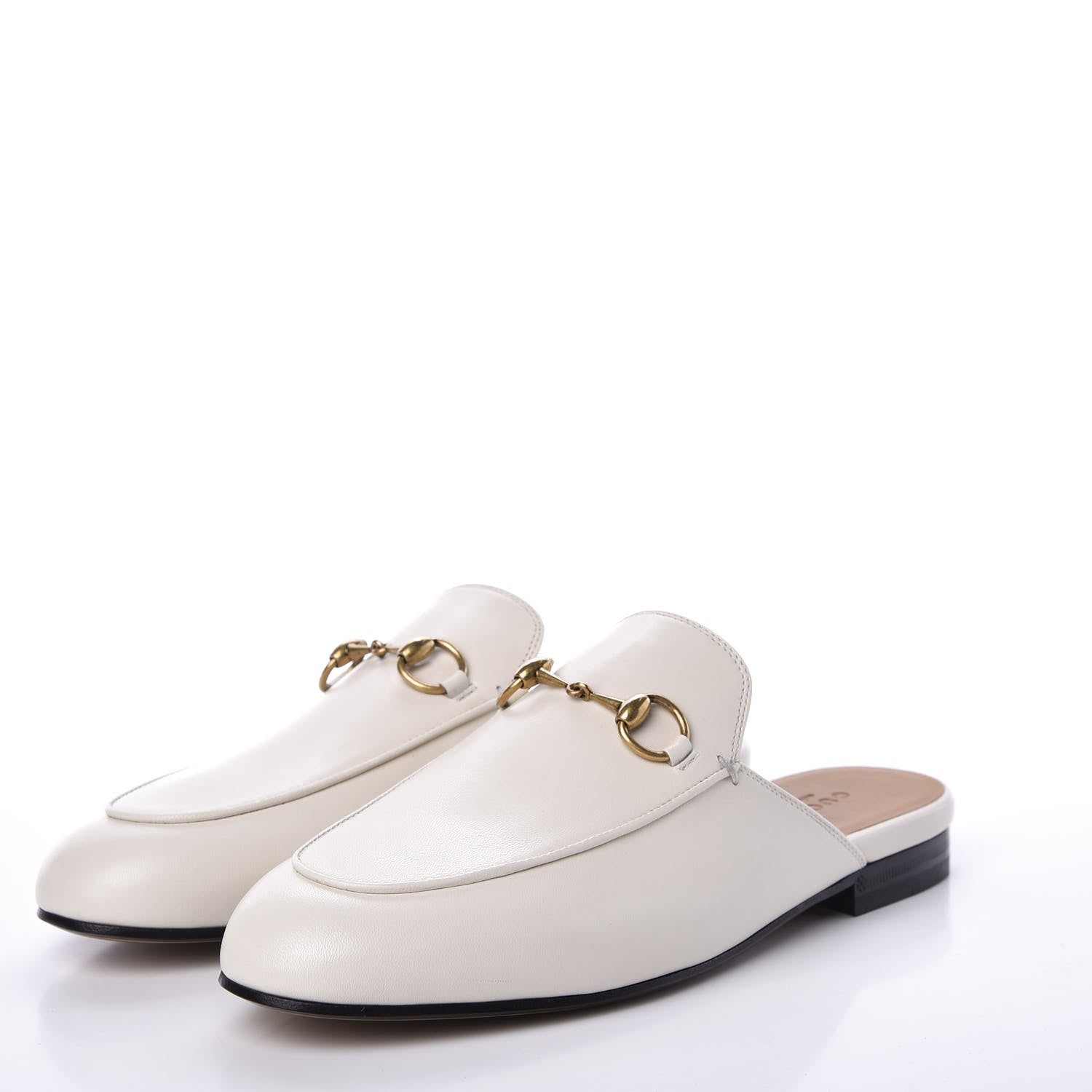 Gucci Malaga Kid Womens Princetown Slippers 37 Mystic White 2 of 11