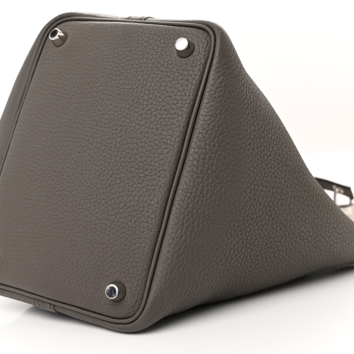 Hermes Taurillon Clemence Picotin Lock 18 PM Etain 10 of 11