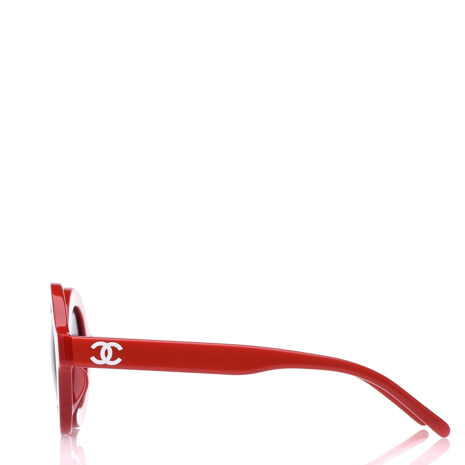 Chanel x Pharrell Williams Round 19mm Sunglasses Red 3 of 7