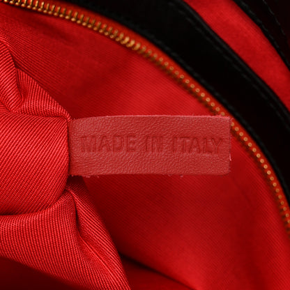 Christian Louboutin Suede Calfskin Farida Bowler Bag Black 7 of 12