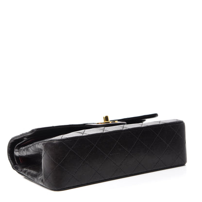Chanel Lambskin Quilted Small Double Flap Black 4 of 14