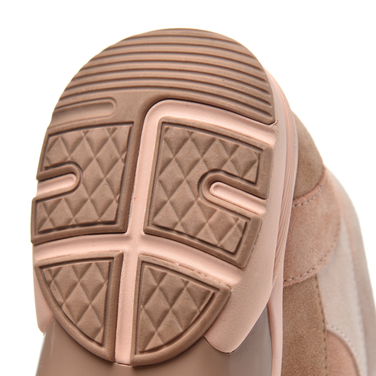 Chanel Nylon Lambskin Suede Calfskin CC Sneakers 39 Pink 13 of 21