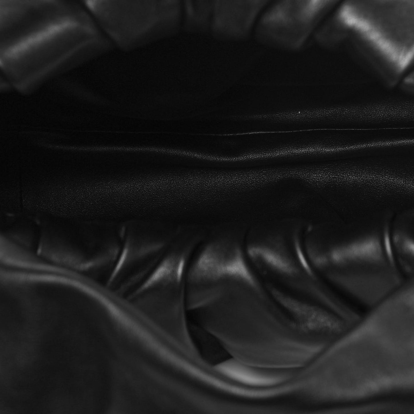 Smooth Butter Calfskin Small The Shoulder Pouch Black