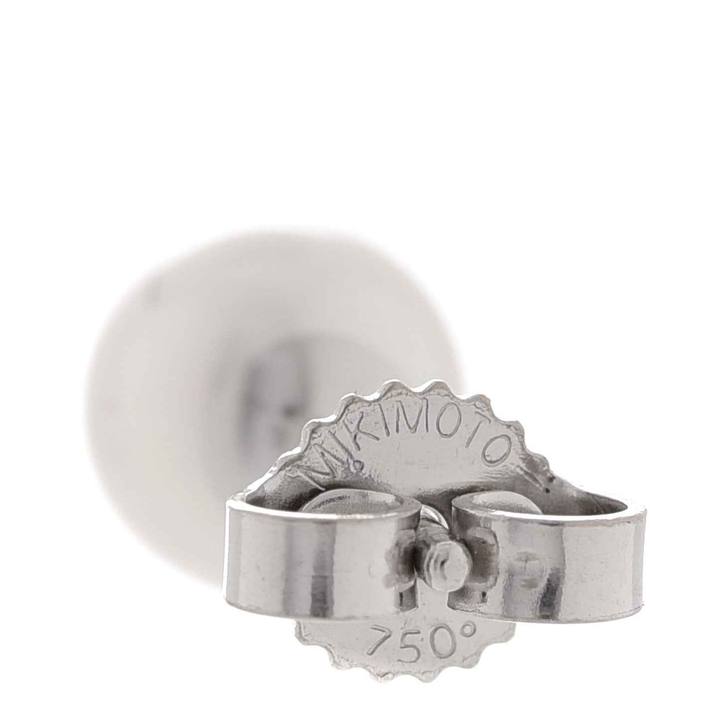 18K White Gold 6-6.5mm Akoya Pearl Stud Earrings