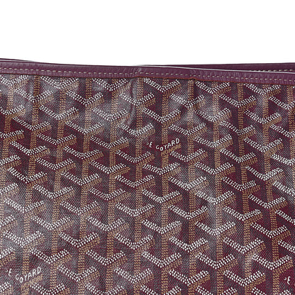 Goyard Goyardine Fidji Zip Hobo Burgundy 12 of 12