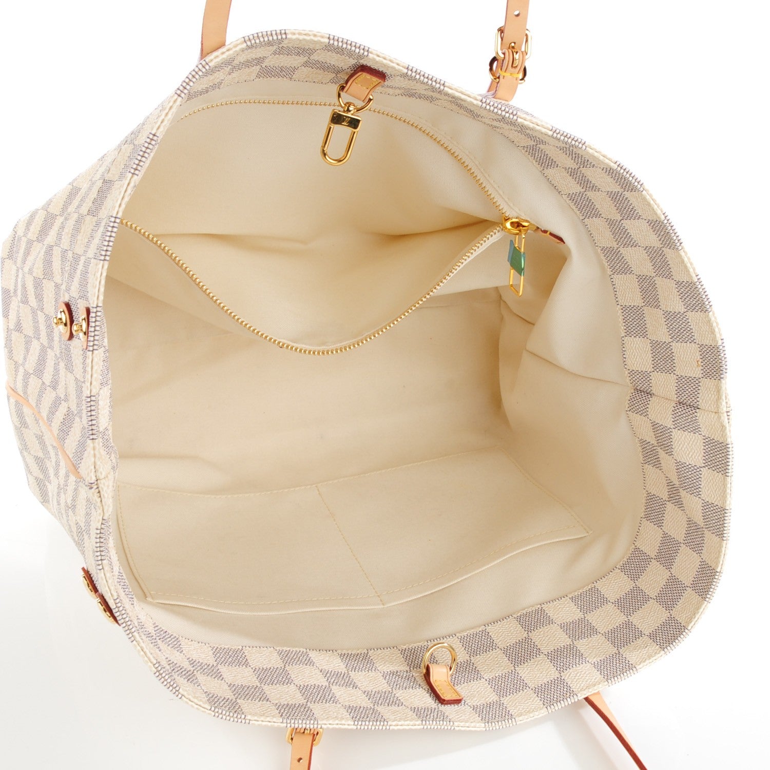 Louis Vuitton Damier Azur Cabas Adventure MM 5 of 7