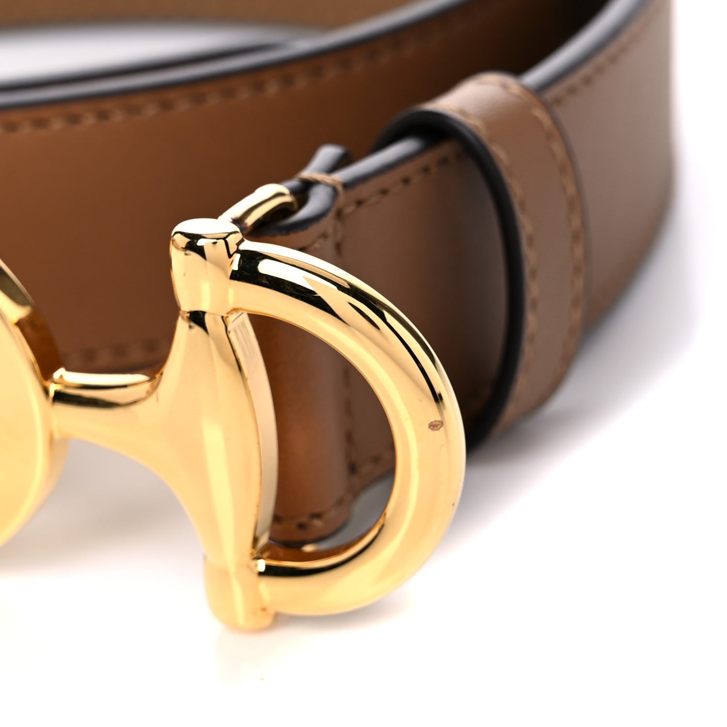 Gucci Calfskin Zumi 30mm Belt 65 26 Friky Taupe 5 of 5