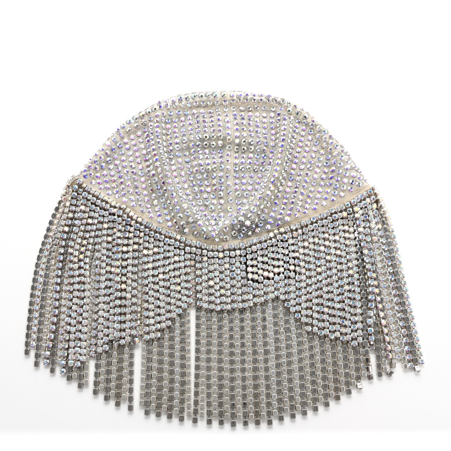 Gucci Swarovski Crystal Headpiece Silver 1 of 7