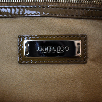 Jimmy Choo Patent Small Rhea 8 of 9