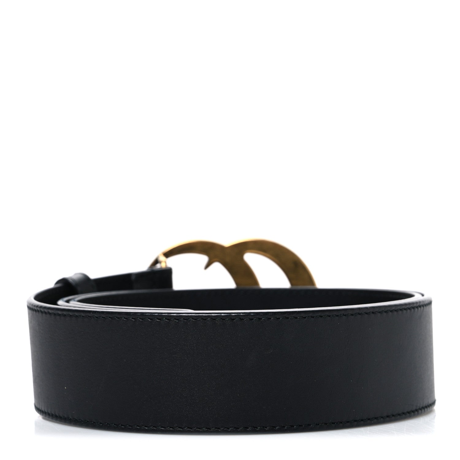 Gucci Calfskin Double G 40mm Belt 85 34 Black 2 of 5
