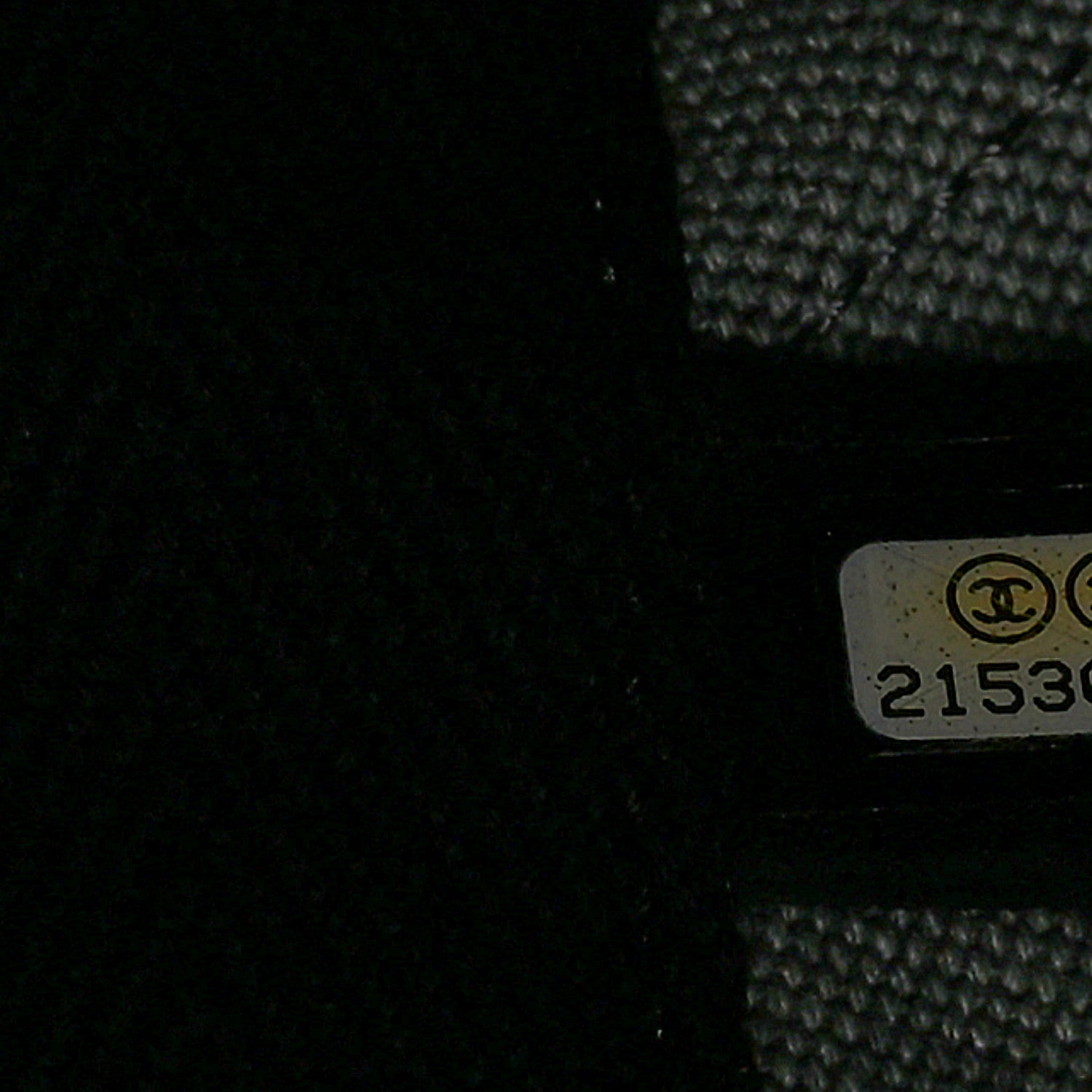 Chanel Washed Toile Calfskin Quilted Trolley Black 7 of 10
