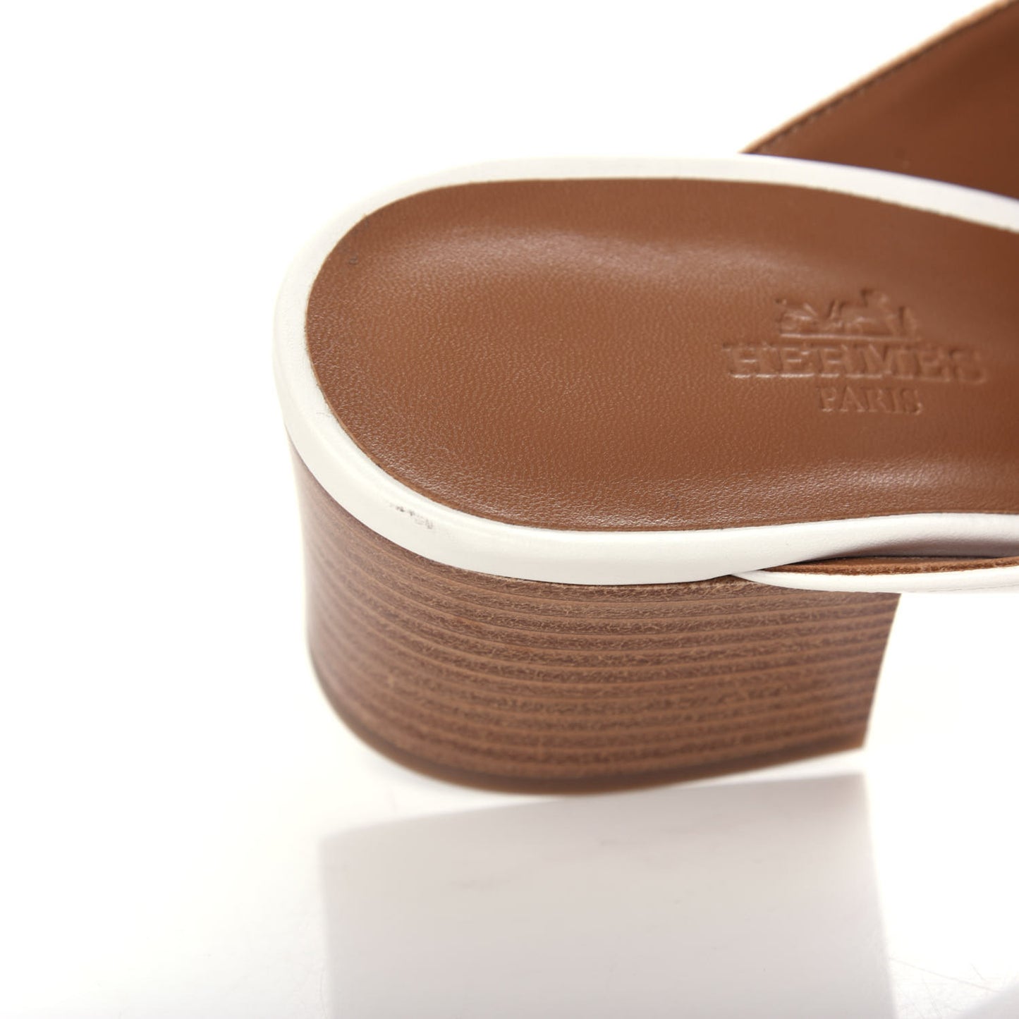 Calfskin Alma Sandals 38 White