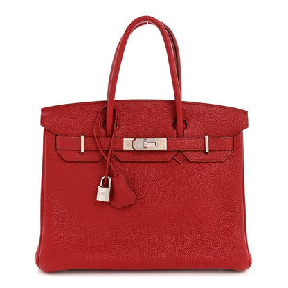 Hermes Togo Birkin 30 Rouge Garance 1 of 14