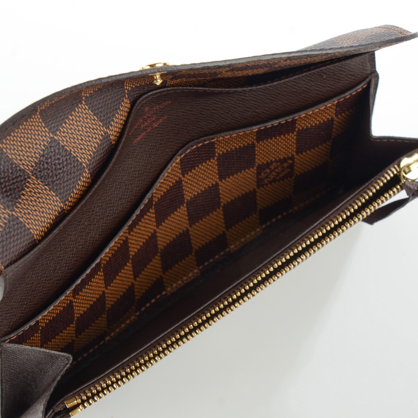 Damier Ebene Emilie Wallet