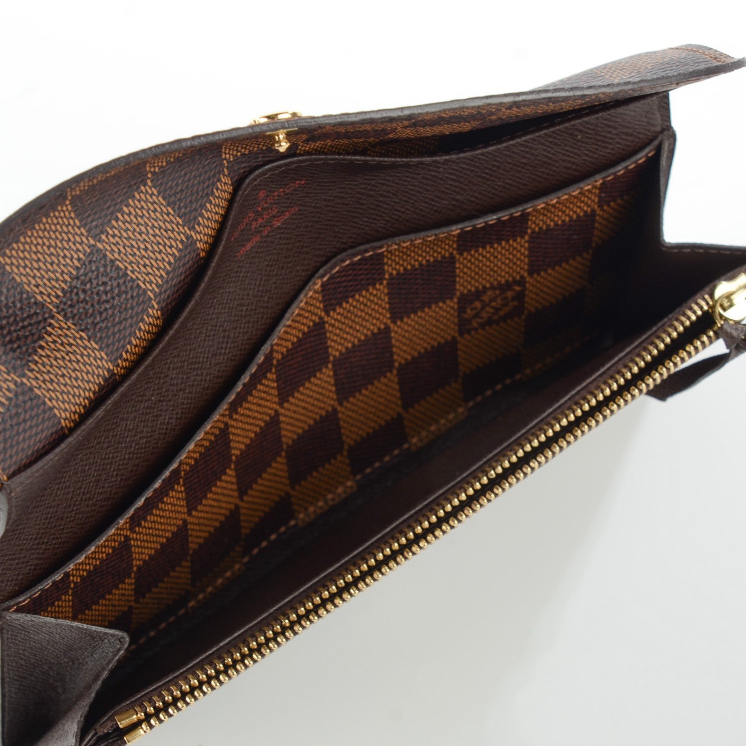 Louis Vuitton Damier Ebene Emilie Wallet 5 of 7