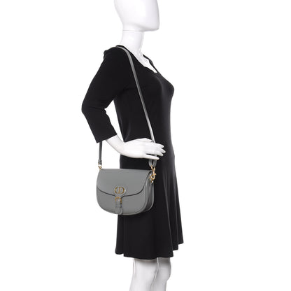 Christian Dior Box Calfskin Medium Bobby Flap Gray 2 of 10
