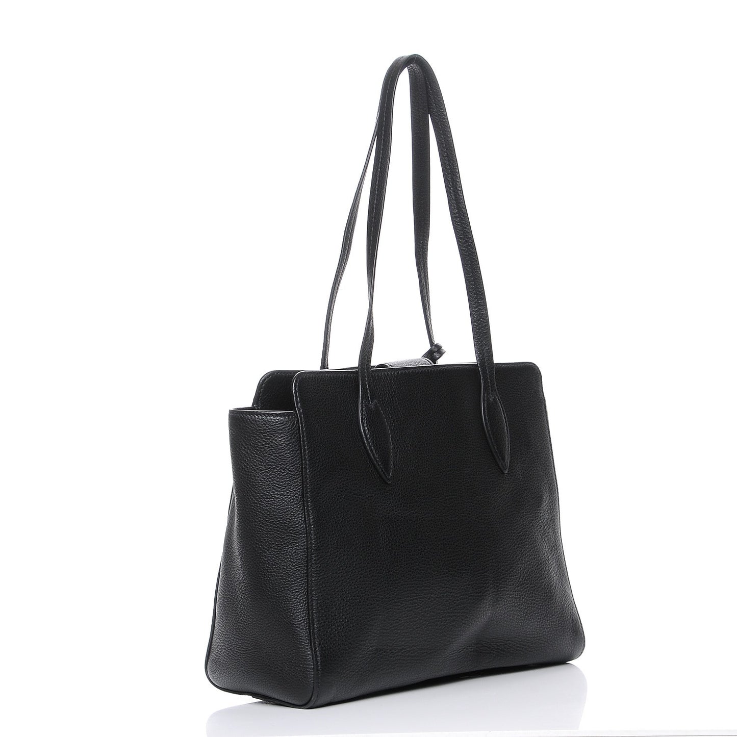 Vitello Phenix Tote Nero Black