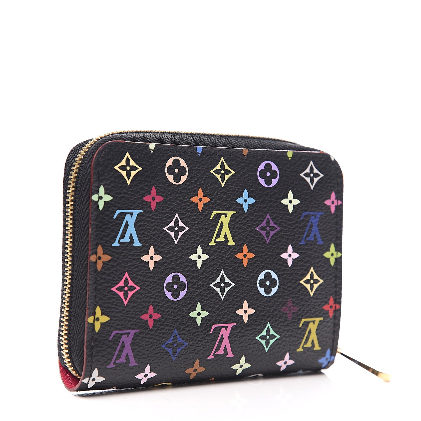 Monogram Multicolor Zippy Coin Purse Black Grenade