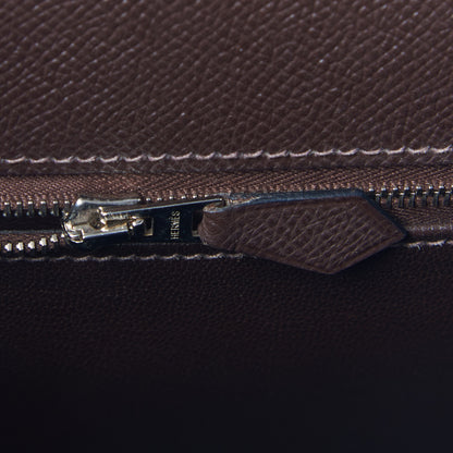 Hermes Epsom Kelly Sellier 32 Chocolate 14 of 33