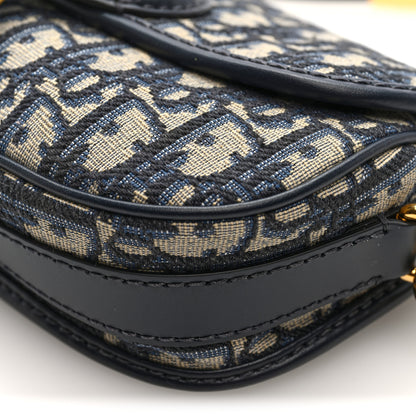 Christian Dior Oblique Bobby East West Bobby Bag Blue 9 of 9