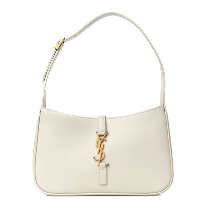 Saint Laurent Smooth Calfskin Le 5 A 7 Hobo Blanc Vintage 1 of 10