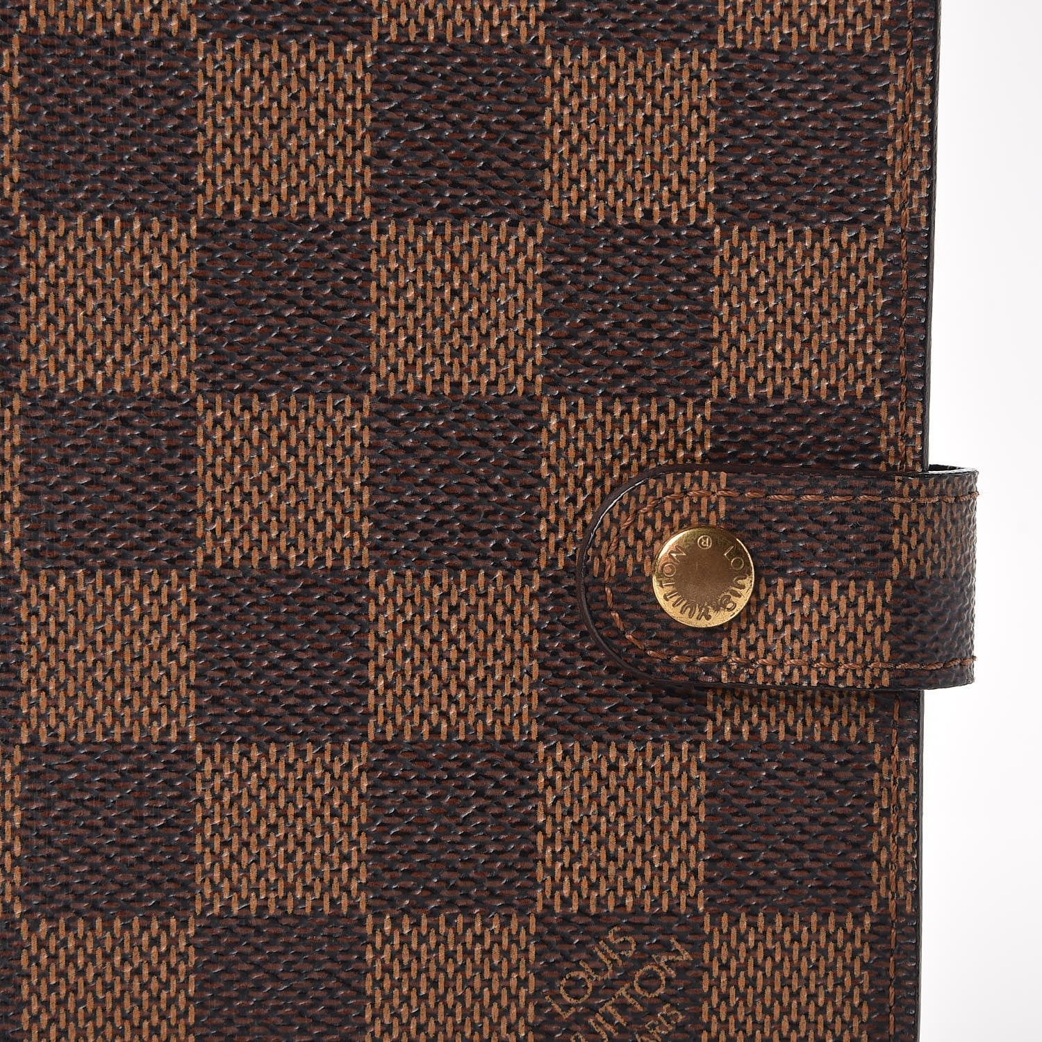 Louis Vuitton Damier Ebene Small Ring Agenda Cover 8 of 8
