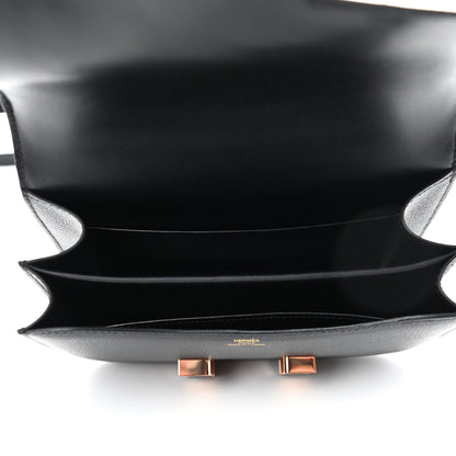 Hermes Epsom Constance 18 Black 4 of 4