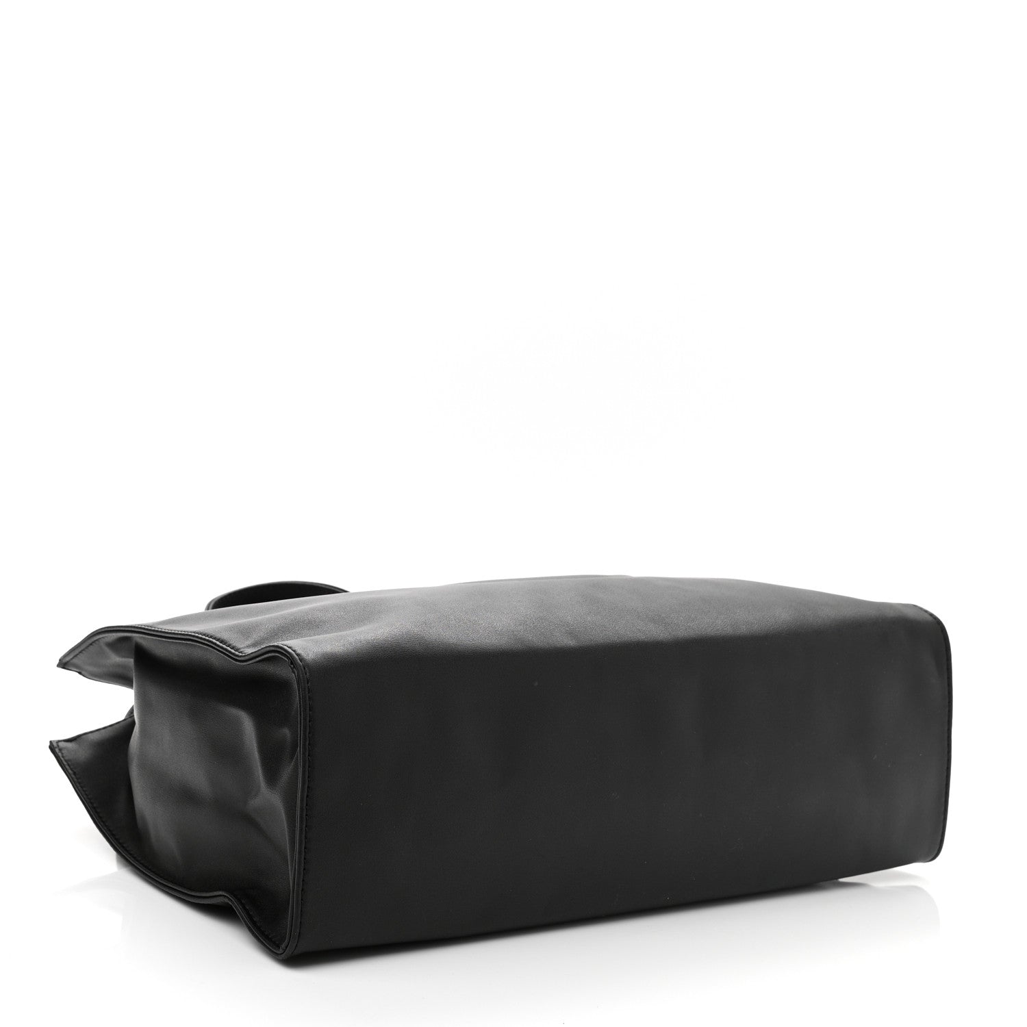 Telfar Vegan Leather Medium Shopping Bag Black 4 of 11