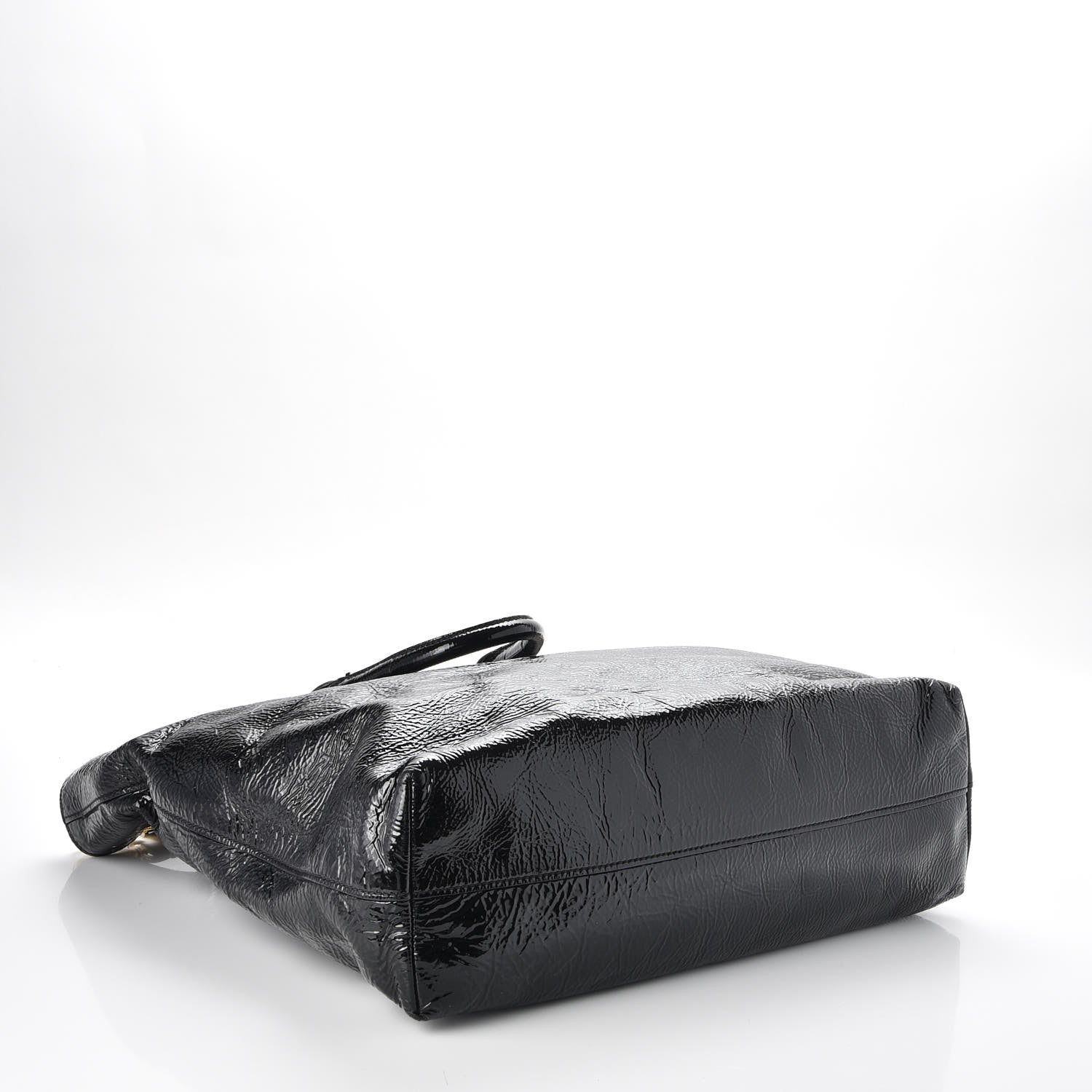 Prada Vernice Shopping Tote Black 5 of 8