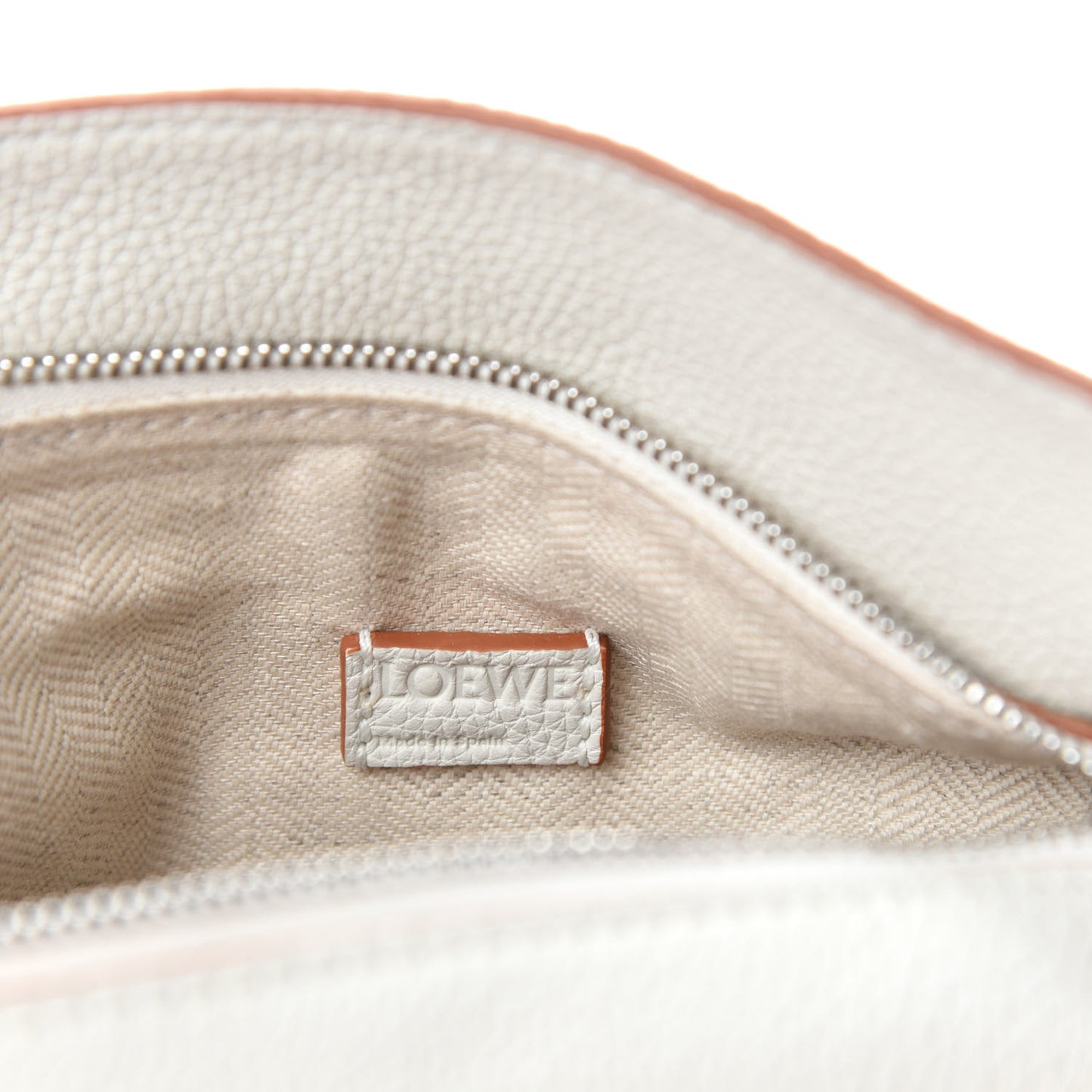 Calfskin Mini Puzzle Bag Soft White