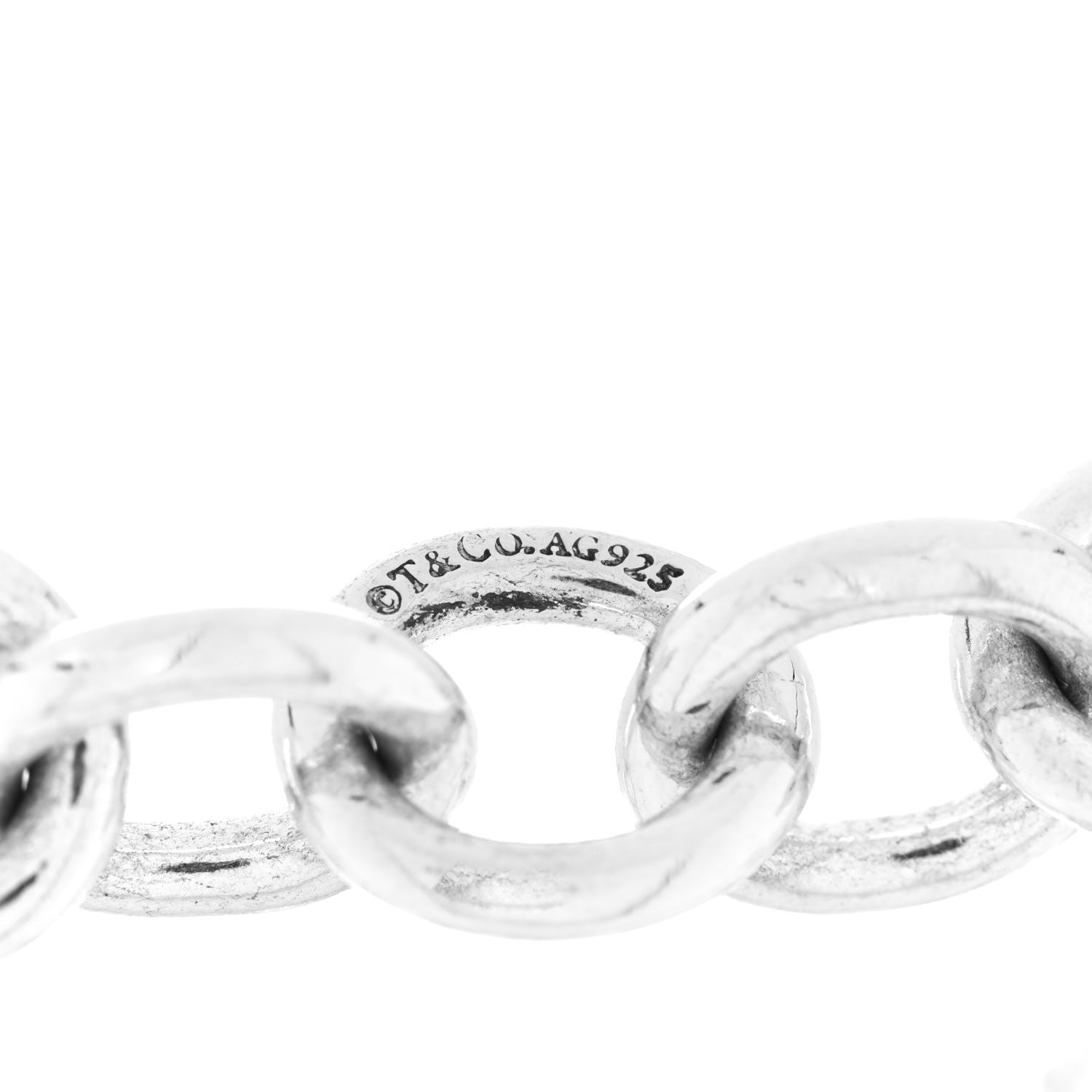 Tiffany Sterling Silver Return to Tiffany Love Lock Bracelet 5 of 6