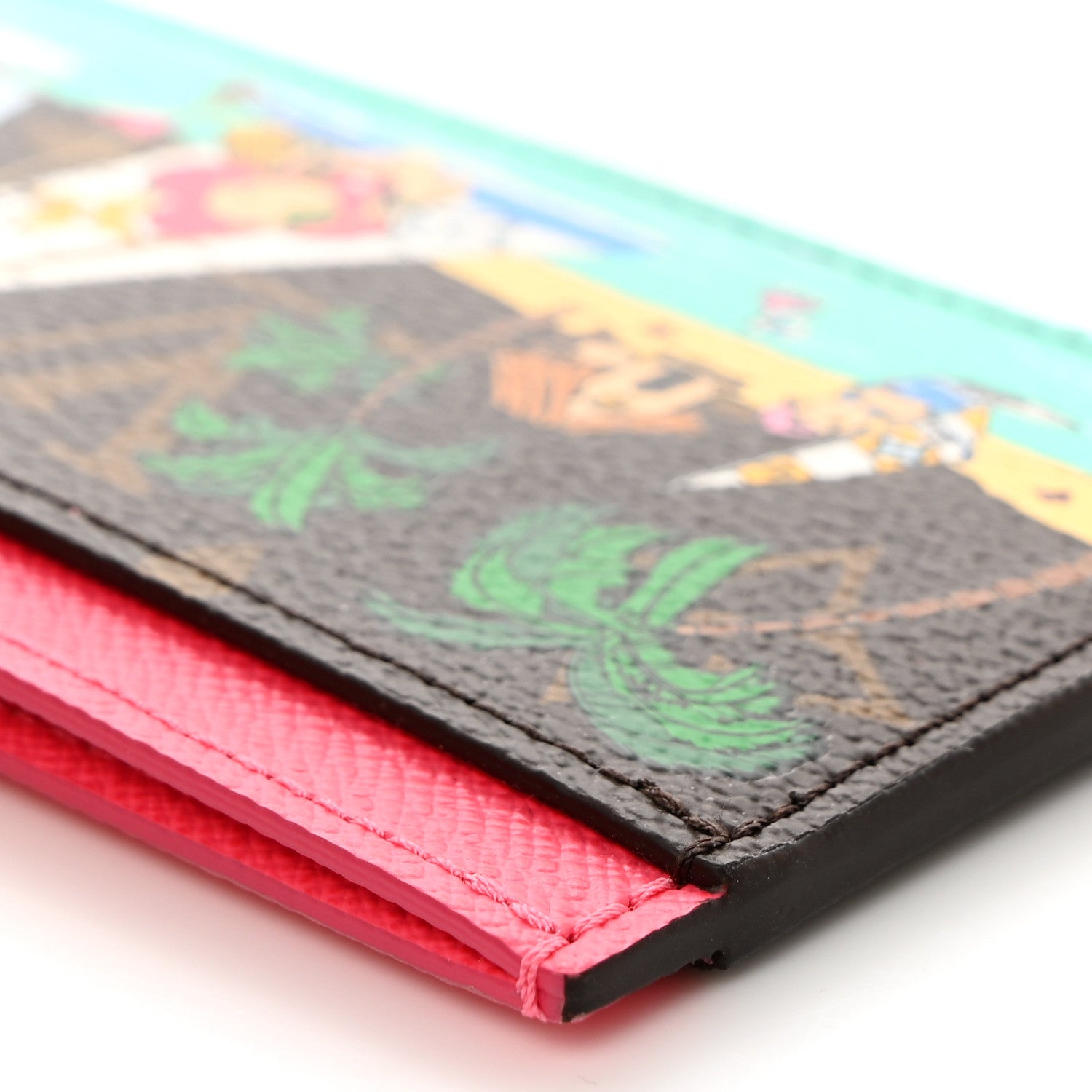 Louis Vuitton Monogram 2023 Christmas Animation Sailing Vivienne Cardholder Dragonfruit Pink 10 of 11