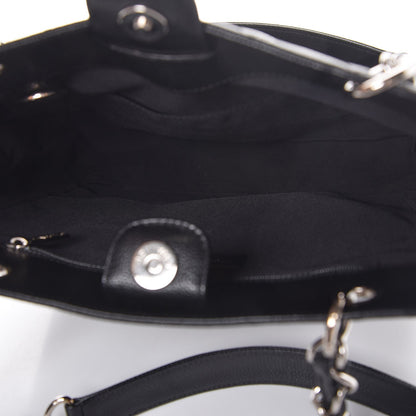 Chanel Caviar Quilted Petit Shopping Tote PST Black 5 of 7