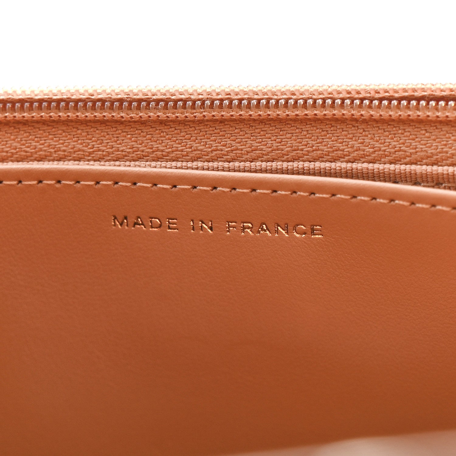 Chanel Caviar Quilted Wallet on Chain WOC Dark Beige 7 of 13