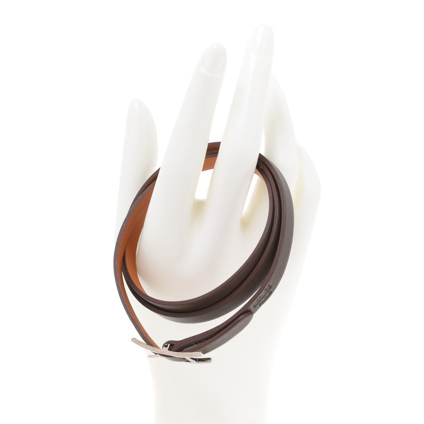 Swift Hapi 3MM Triple Tour Wrap Bracelet Chocolate