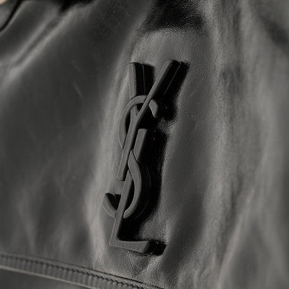 Saint Laurent Crinkled Calfskin Monogram Medium Niki Chain Satchel Black 11 of 11