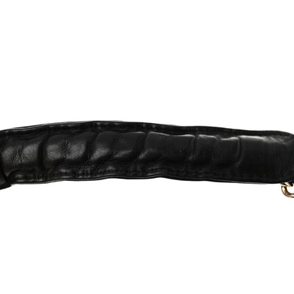Chanel Lambskin Quilted Shoulder Bag Black 14 of 18