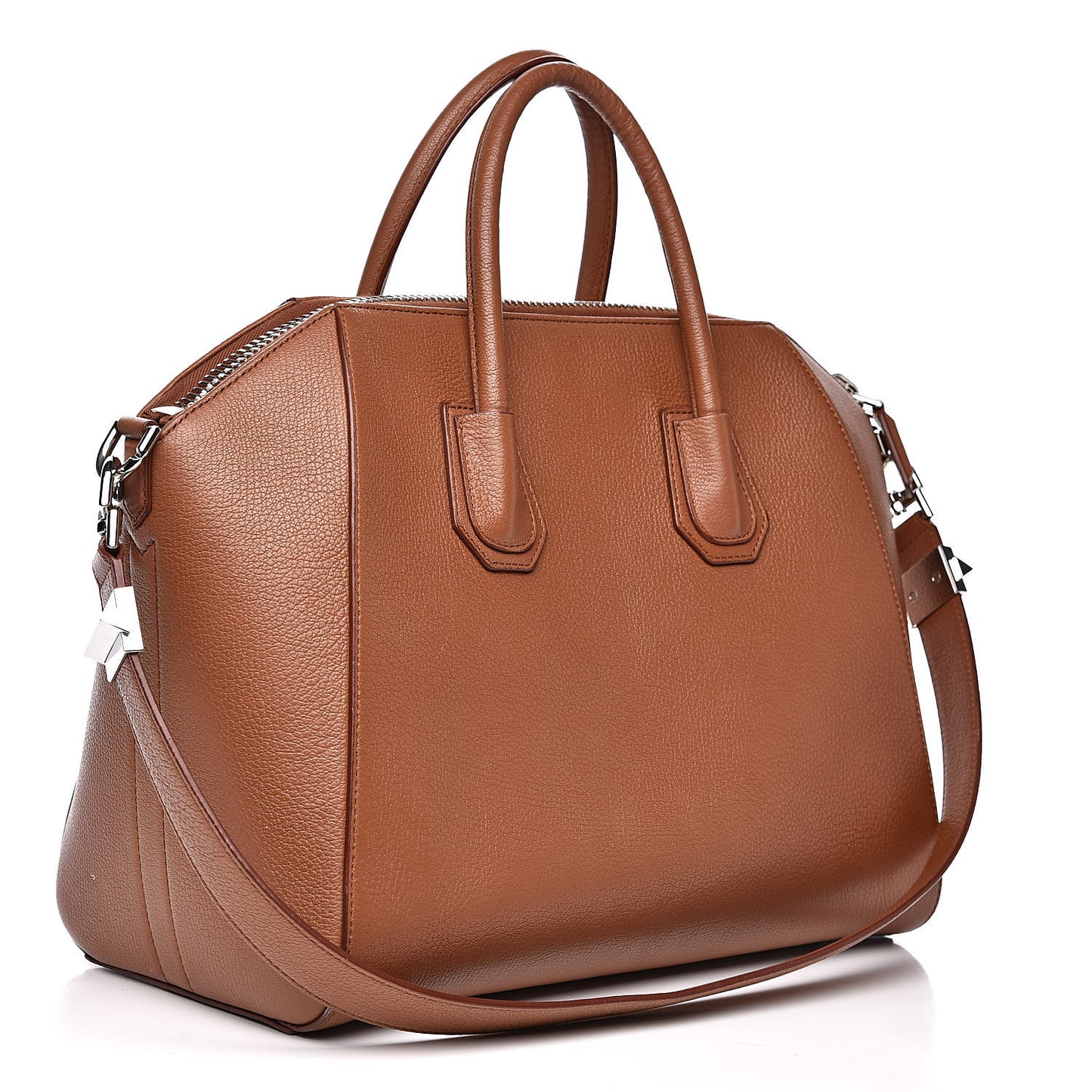 Sugar Goatskin Medium Antigona Cognac