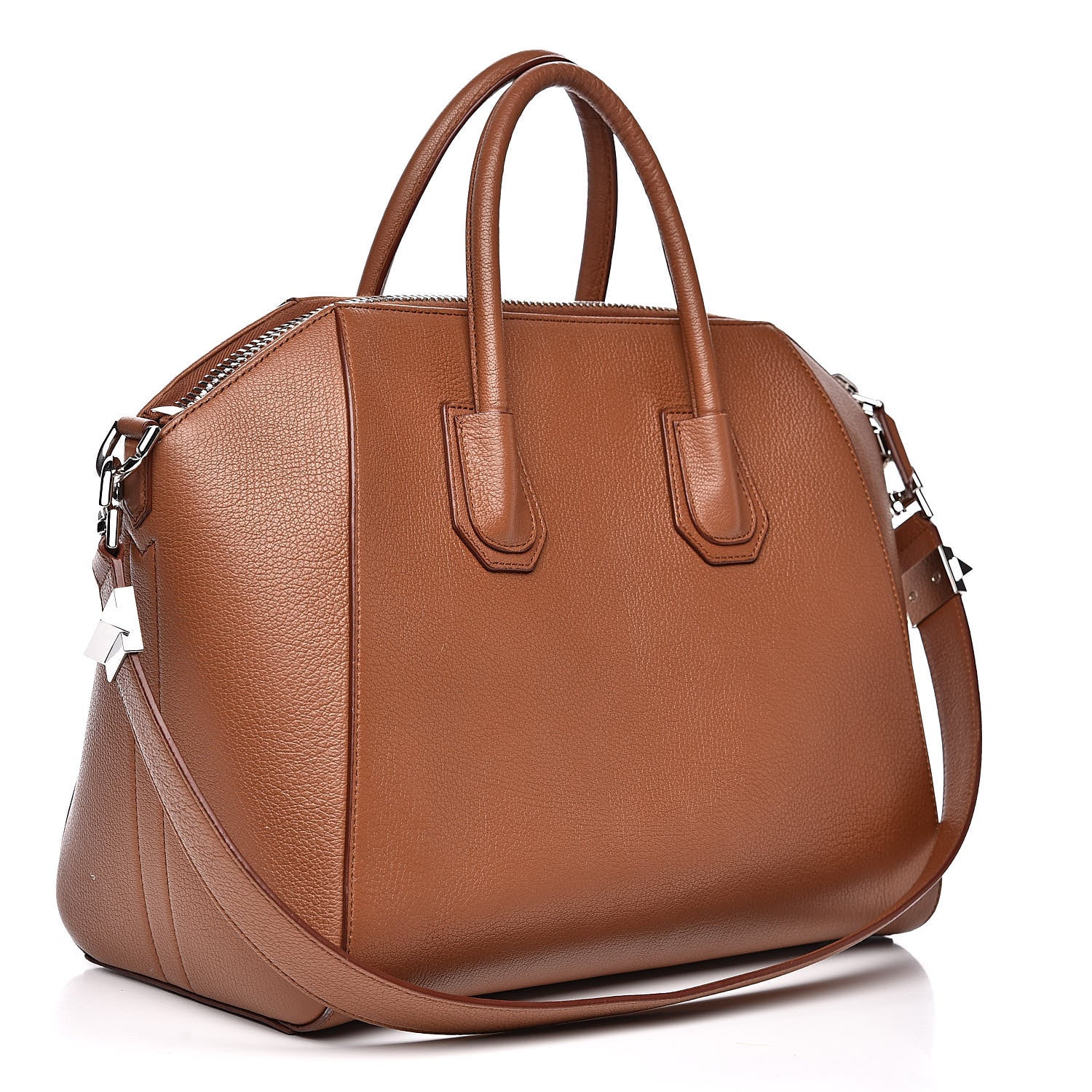 Givenchy Sugar Goatskin Medium Antigona Cognac 3 of 17