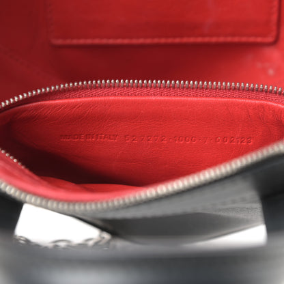 Balenciaga Calfskin XS Triangle Chain Duffle Black 7 of 14