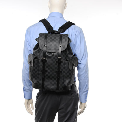 Louis Vuitton Damier Graphite Christopher PM Backpack 2 of 6