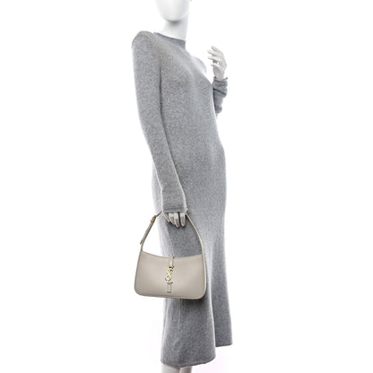 Saint Laurent SAINT LAURENT Smooth Calfskin Le 5 A 7 Hobo Crema Soft 2 of 11