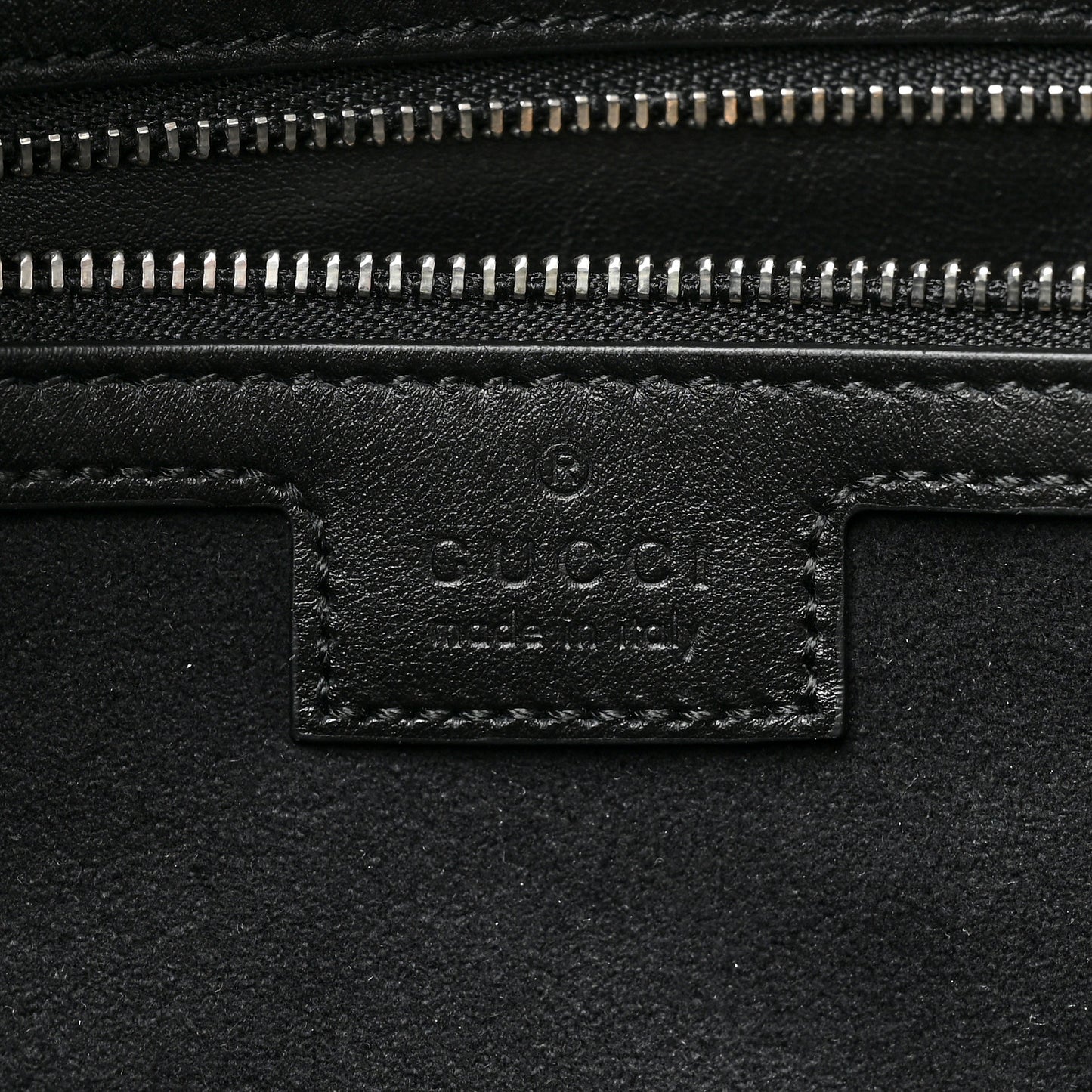 Calfskin Quilted Large Deco Tote Bag Black