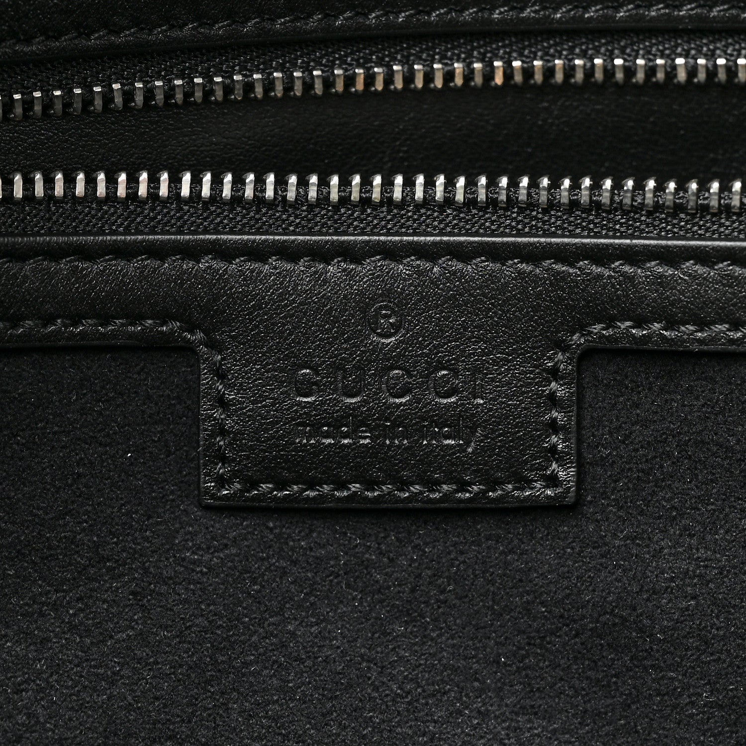 Gucci Calfskin Quilted Large Deco Tote Bag Black 6 of 12