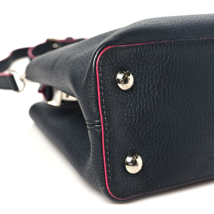 Louis Vuitton Taurillon Capucines PM Cobalt Fuchsia Cobalt Fuchsia 8 of 9