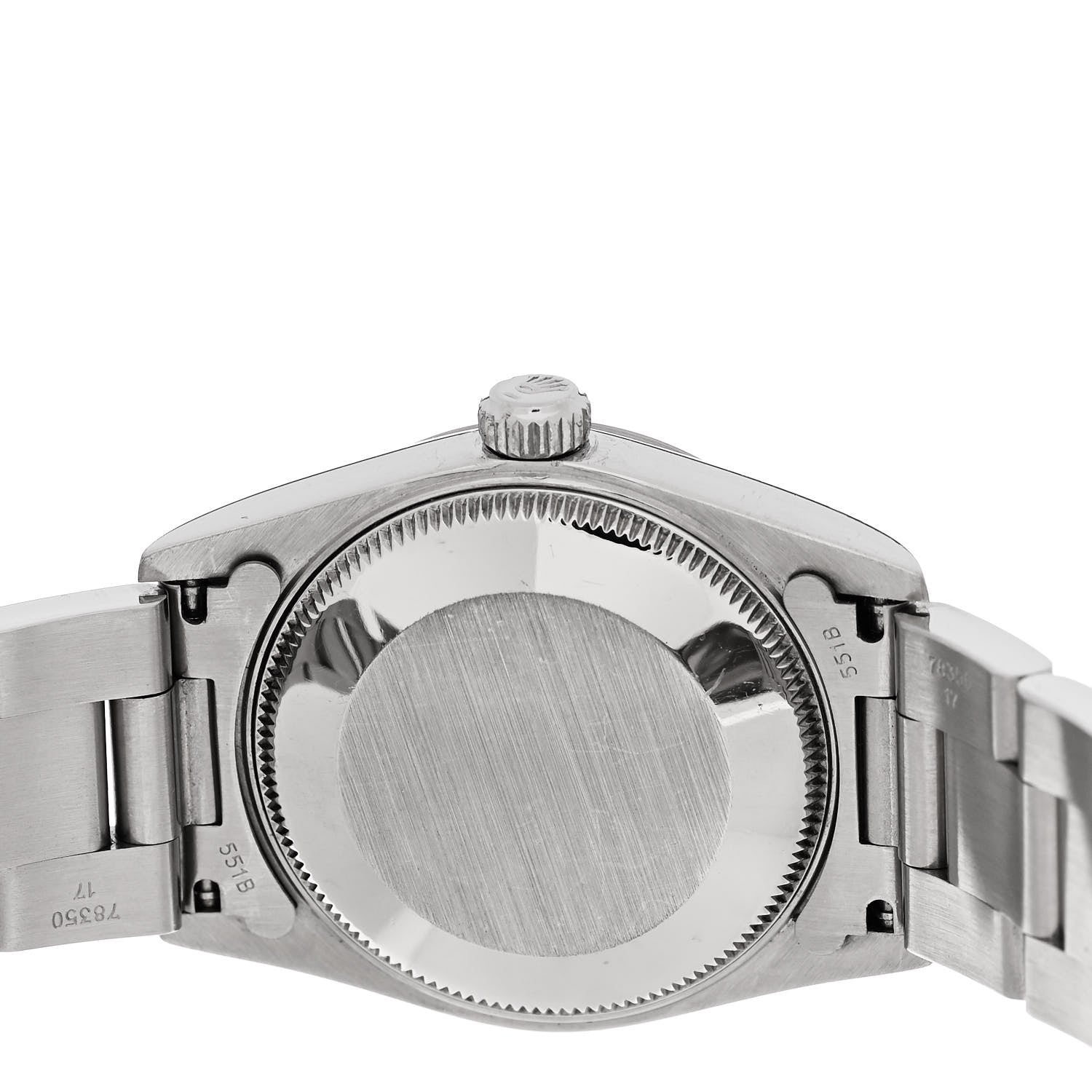 Rolex Stainless Steel 31mm Oyster Perpetual Datejust Watch White Roman 178240 4 of 4