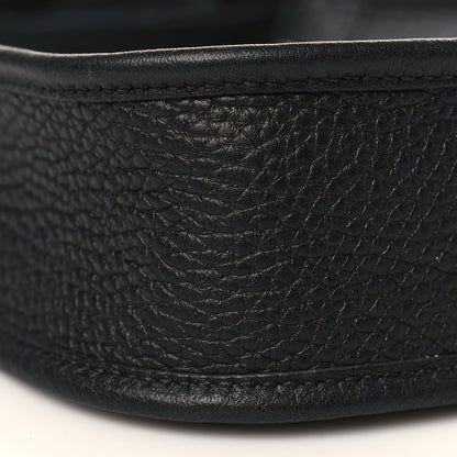 Hermes Taurillon Clemence Evelyne TPM Black 8 of 10