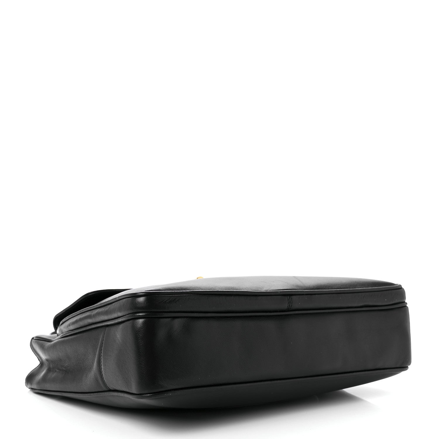 Chanel Lambskin Flap Shoulder Bag Black 4 of 9