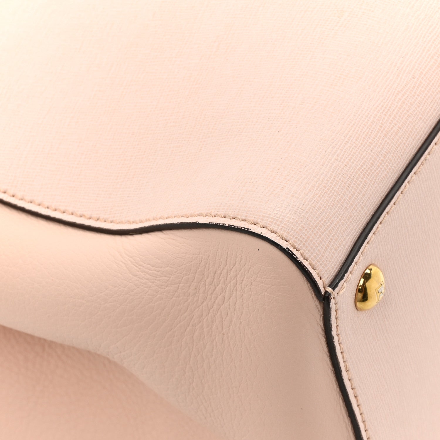 Fendi Vitello Elite Regular 2Jours Tote Rosa Plaster 12 of 15