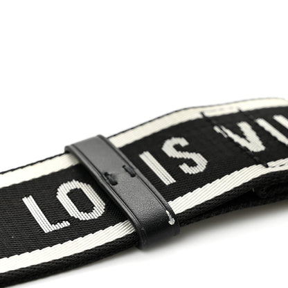 Louis Vuitton Nylon Jacquard Sporty Bandouliere Shoulder Strap Black 6 of 8